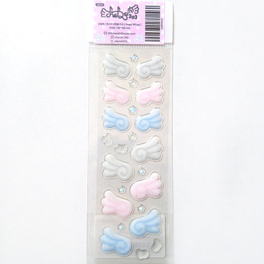 3D WINGS STICKERS
