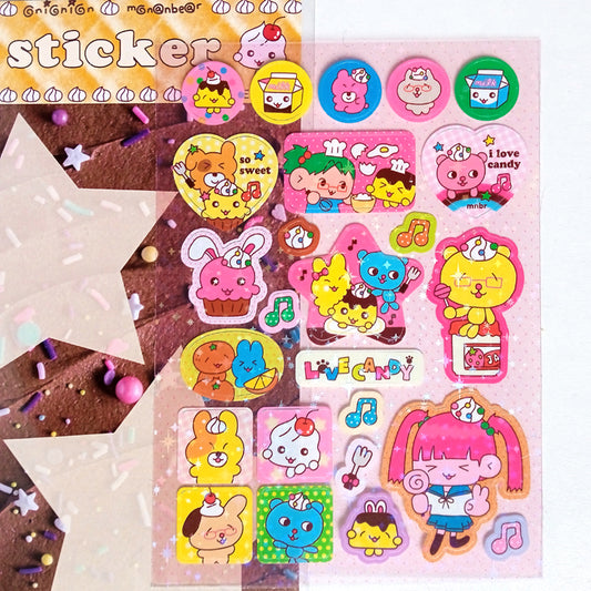 LOVE CANDY STICKERS – MONANBEAR