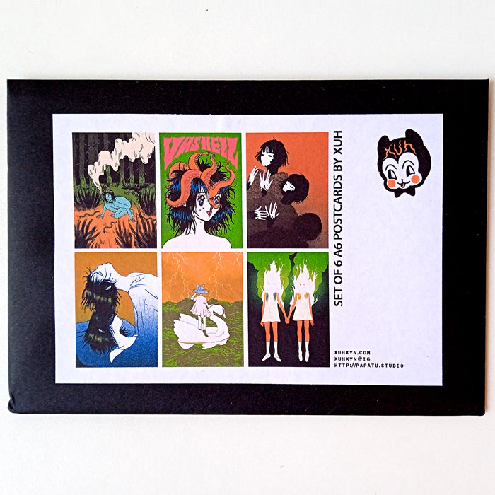 VHS HELL POSTCARD SET – XUH