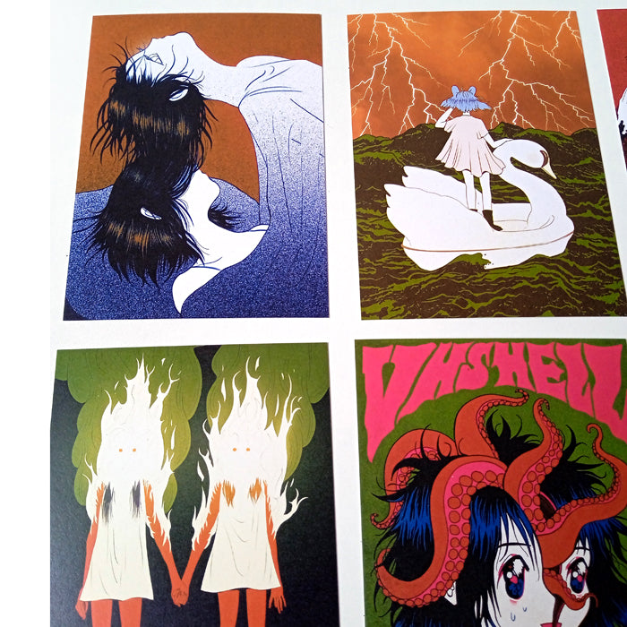VHS HELL POSTCARD SET – XUH