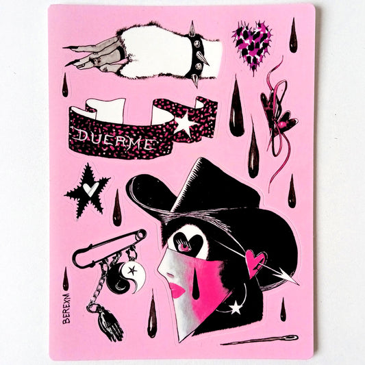 DUERME STICKERS – BERE MEDINA