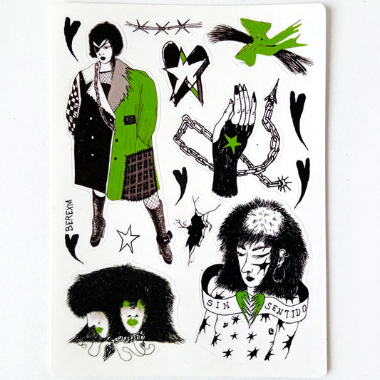 SIN SENTIDO STICKERS – BERE MEDINA
