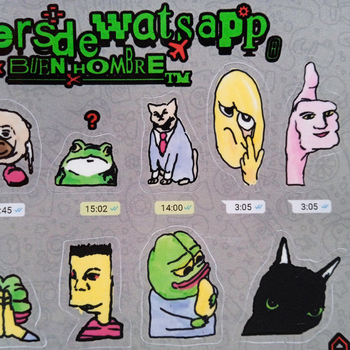 STICKERS DE WATSAPP – BUEN HOMBRE