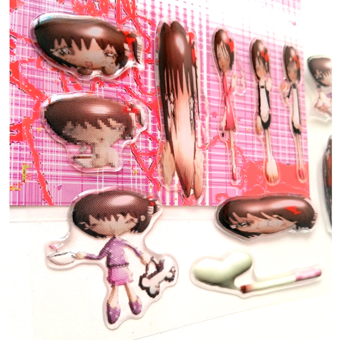 99% PRETTY GIRL POWER 3D STICKERS – GYEONG MIN