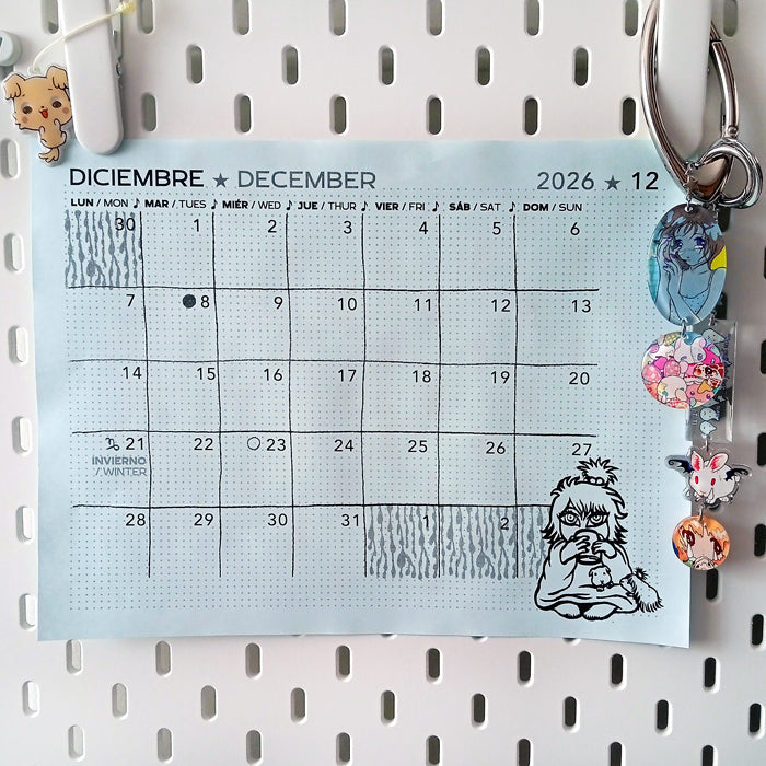 DIGITAL 2026 CALENDAR / PLANNER – INECHI