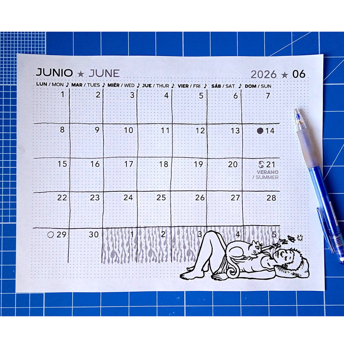 DIGITAL 2026 CALENDAR / PLANNER – INECHI