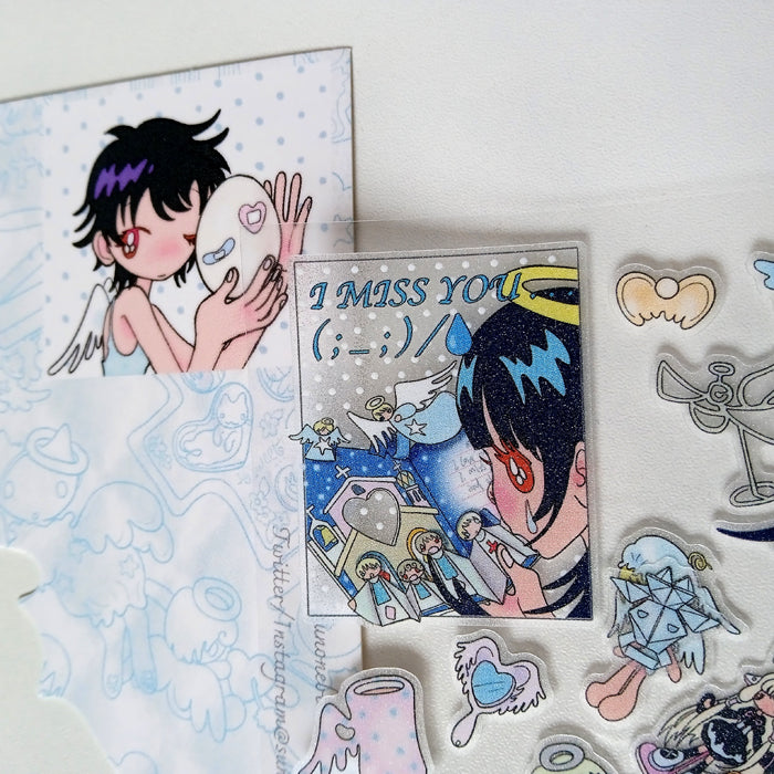 ANGEL COLLECTOR STICKERS – SUNONEBIRD