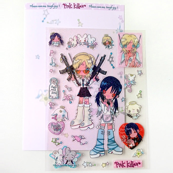 PINK KILLER STICKERS – SUNONEBIRD