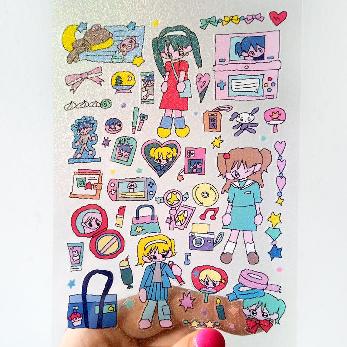 GIRL DATE STICKERS – CREAMHONEY