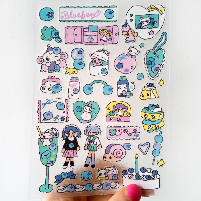 BLUEBERRY STICKERS – CREAMHONEY