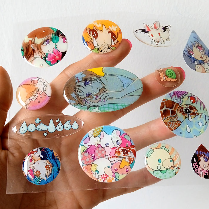 STILL TEARS 3D STICKERS – OLIWA