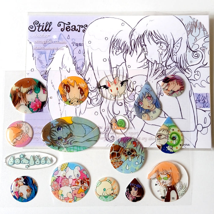 STILL TEARS 3D STICKERS – OLIWA