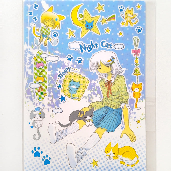 GOODNIGHT CAT STICKERS – OOOCTOPUS