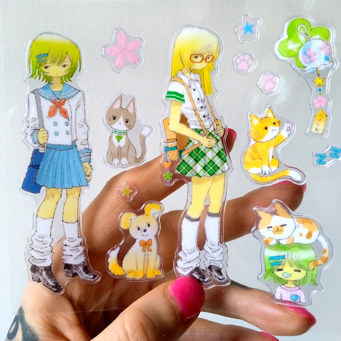 SAKURA 3D STICKERS – OOOCTOPUS