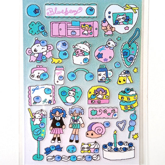 BLUEBERRY STICKERS – CREAMHONEY
