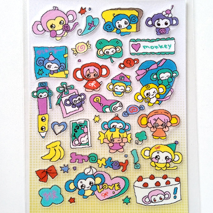 MONKEY STICKERS – CREAMHONEY