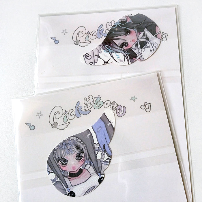 WHITE BUNNY STICKERS – PICKY BONE