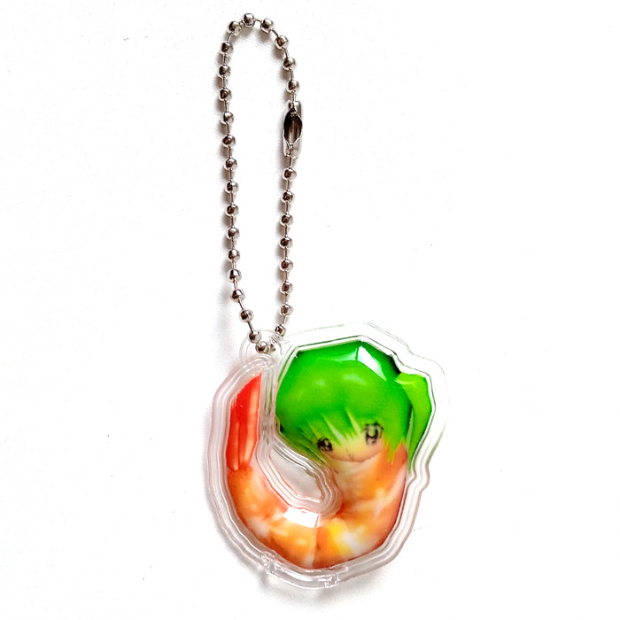 SHRIMP GIRL KEYCHAIN – GYEONG MIN