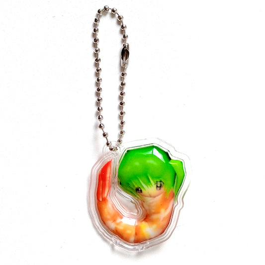 SHRIMP GIRL KEYCHAIN – GYEONG MIN