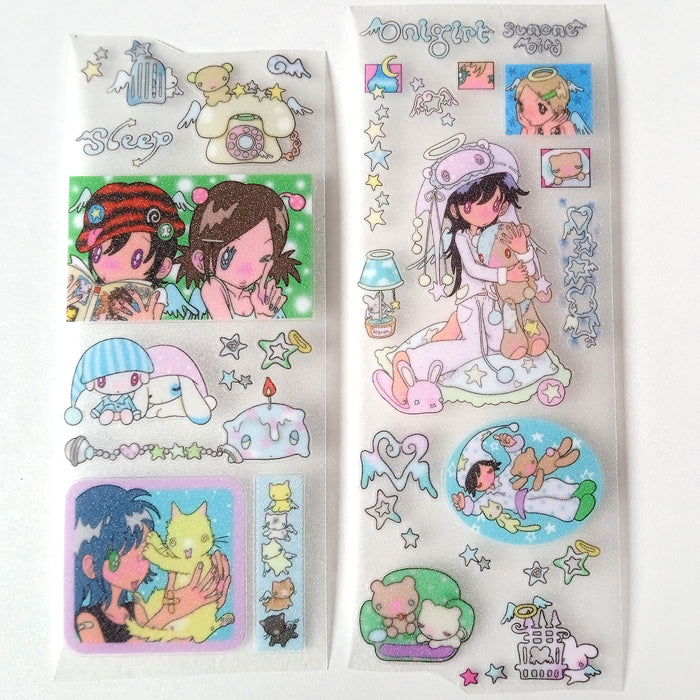 SLEEPY STICKERS – SUNONEBIRD