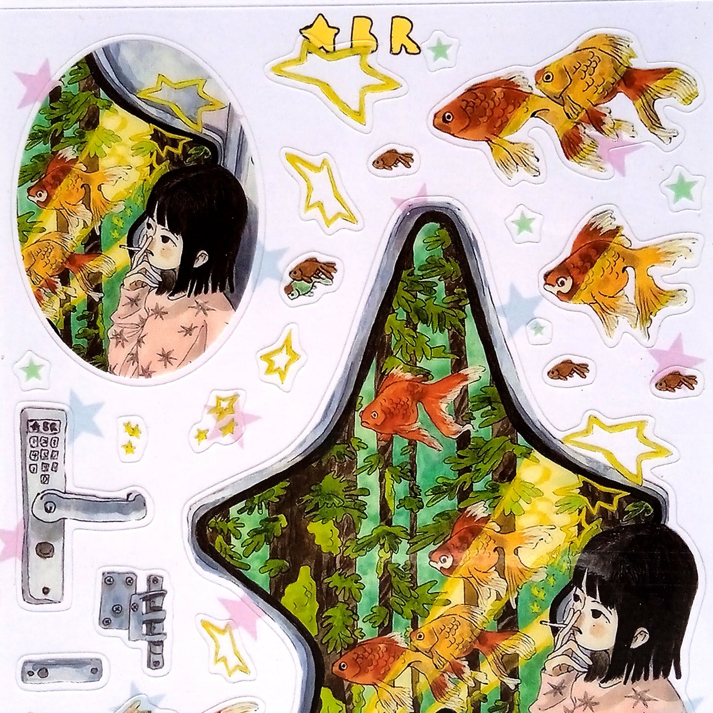 STAR SUBMARINE STICKERS – XING BAORONG