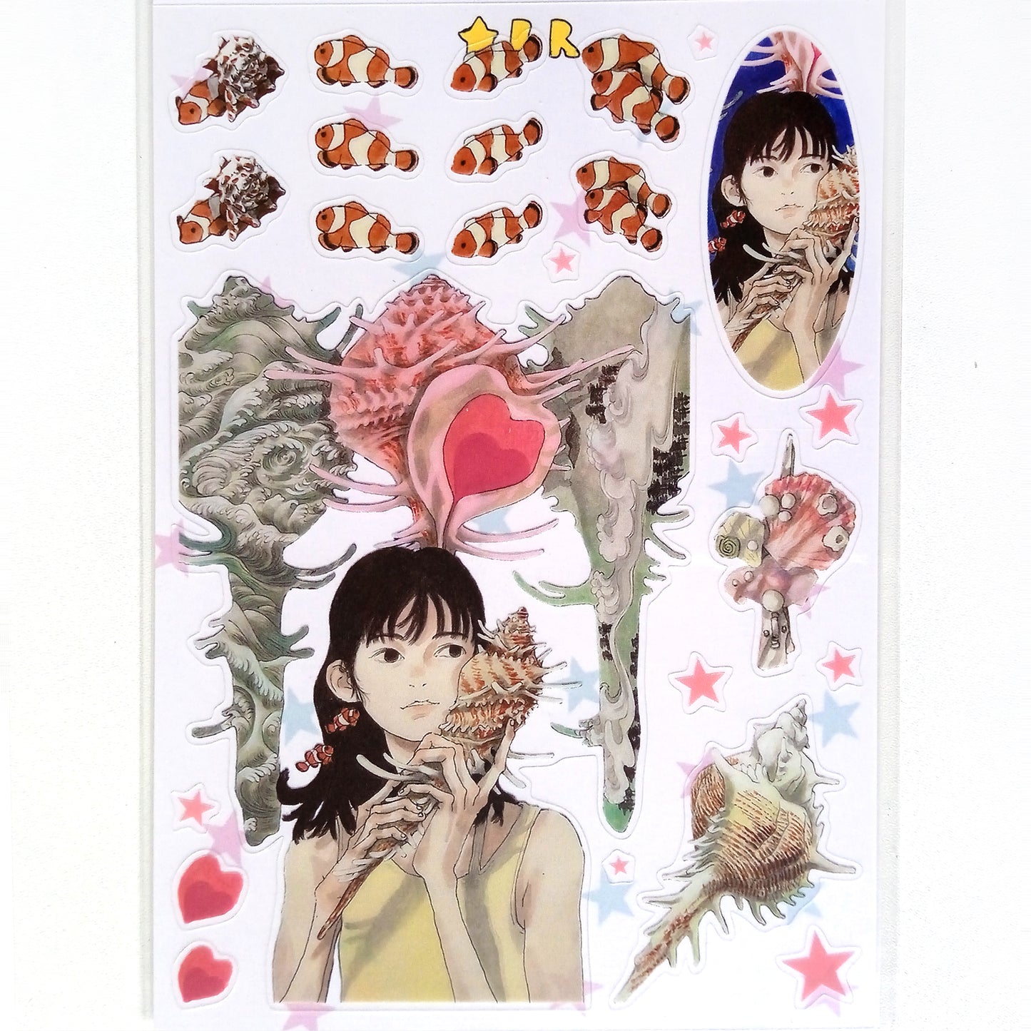 SEA SHELL STICKERS – XING BAORONG