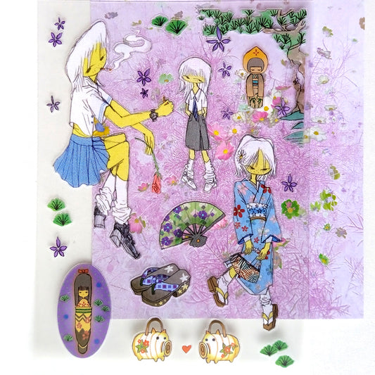 SUMMER FESTIVAL STICKERS – OOOCTOPUS