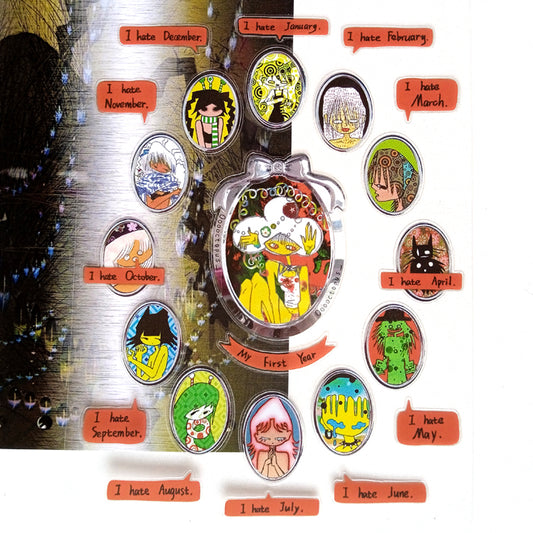 MY FIRST YEAR STICKERS – OOOCTOPUS