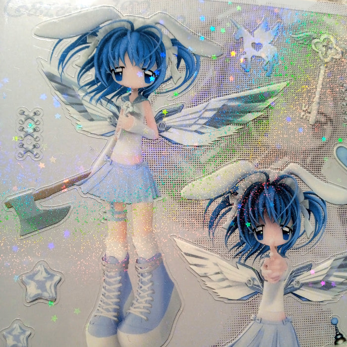 HATCHET ANGEL STICKERS – CARAMEL RAIN