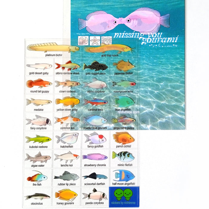 AQUARIUM FISH STICKERS – RINIHIMME