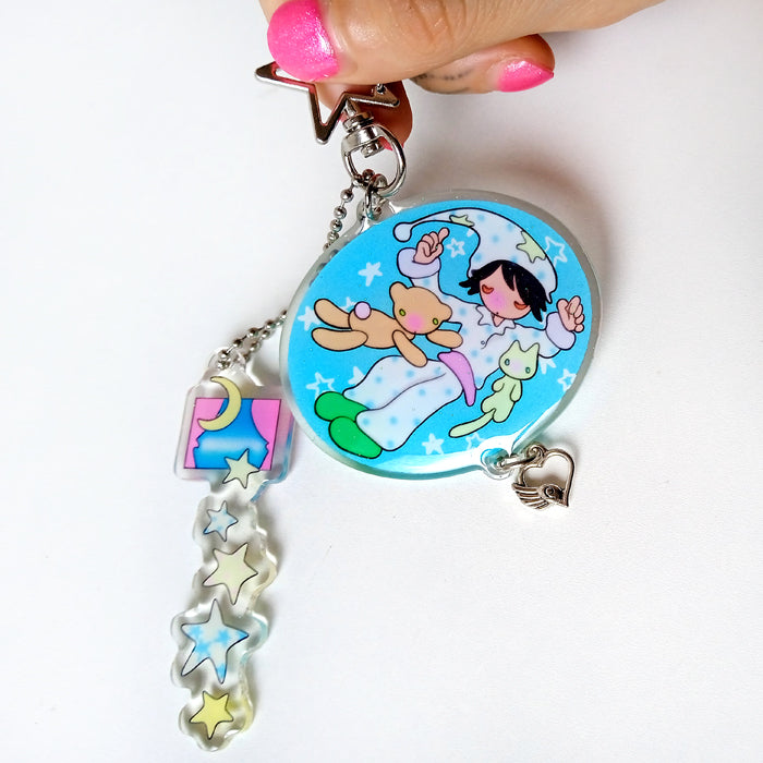 SLEEPY KEYCHAIN – SUNONEBIRD