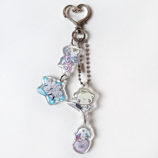 TOUGH BUNNY KEYCHAIN – SUNONEBIRD