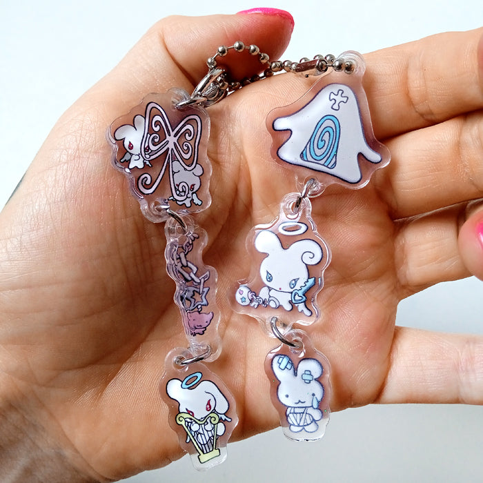 BUNNY HEAVEN KEYCHAIN – SUNONEBIRD