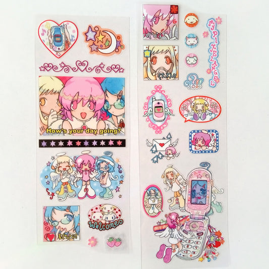 PIXEL ANGEL STICKERS – OLIWA