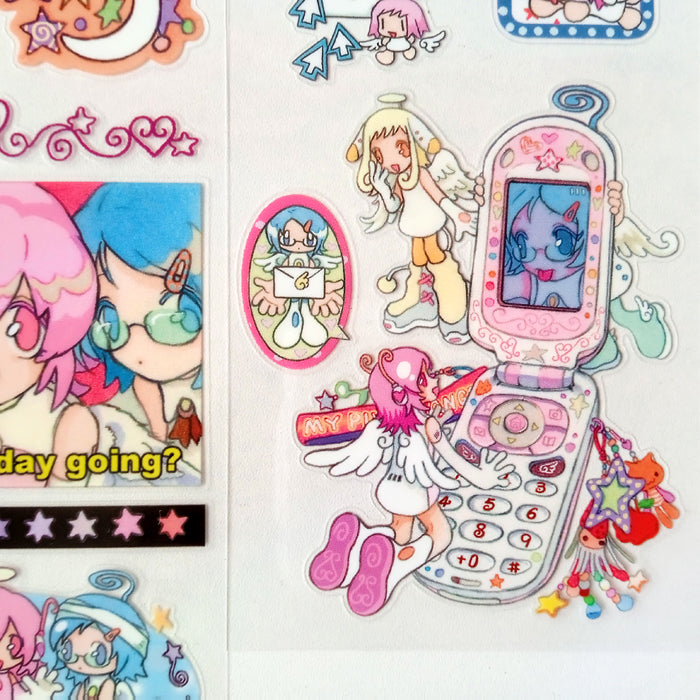 PIXEL ANGEL STICKERS – OLIWA