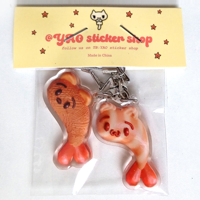 SHRIMP KEYCHAINS – YAO