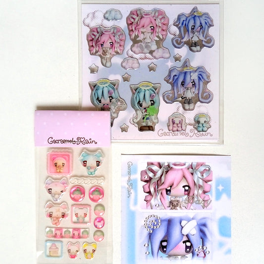 PRECIOUS STICKER SET – CARAMEL RAIN