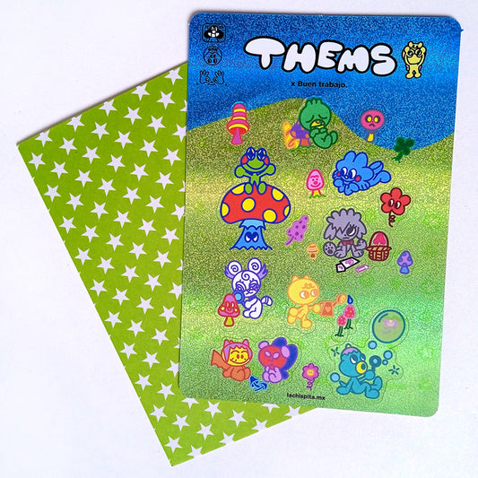 THEMS STICKERS – JESH