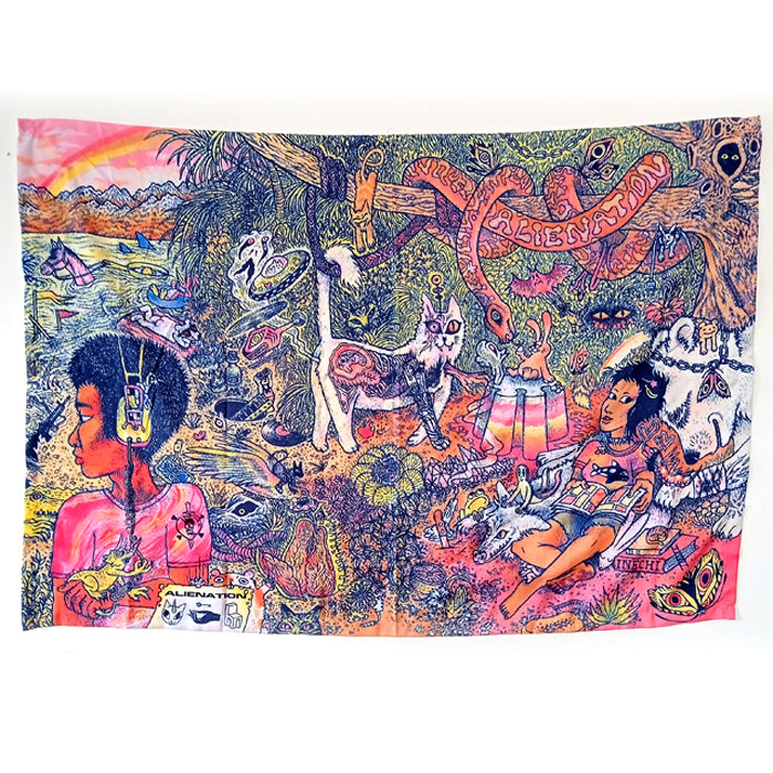 VIRTUAL JUNGLE TAPESTRY – INECHI