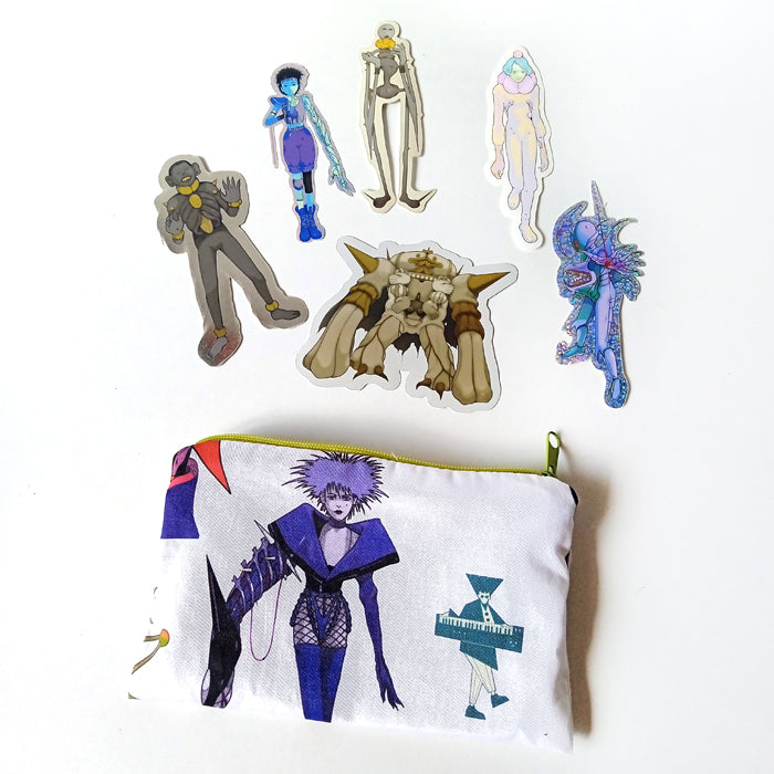 MEMORIES PENCIL BAG & STICKERS – JESUS BENITEZ