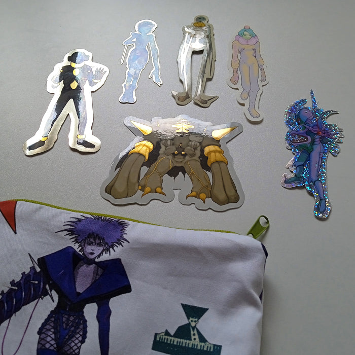 MEMORIES PENCIL BAG & STICKERS – JESUS BENITEZ