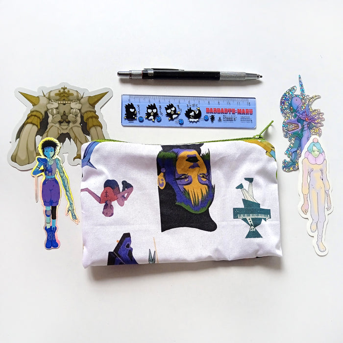 MEMORIES PENCIL BAG & STICKERS – JESUS BENITEZ