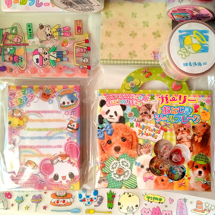 LUCKY MEMO & STICKER ROLL BAG