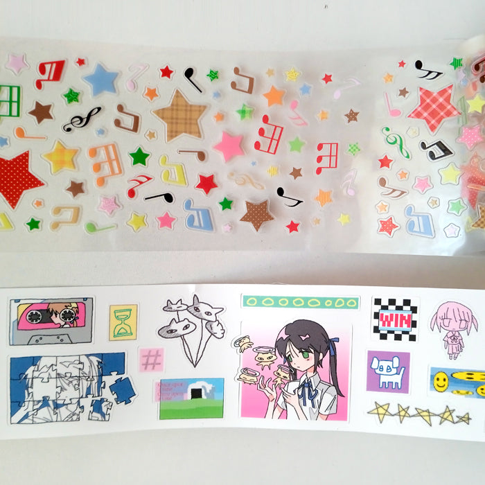 LUCKY MEMO & STICKER ROLL BAG
