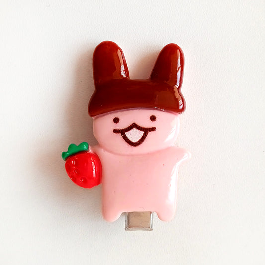 MEIJI CHOCO BUNNY HAIRCLIP