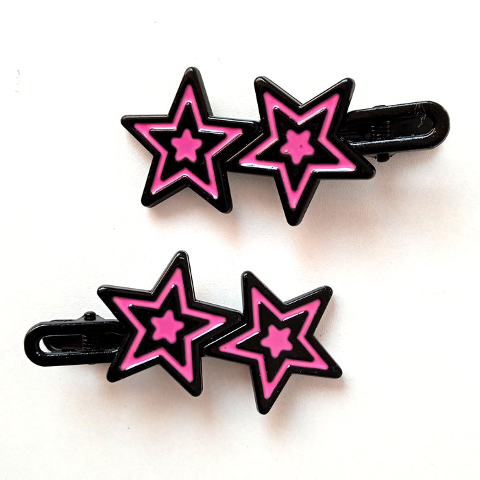 EMO STAR HAIRCLIPS
