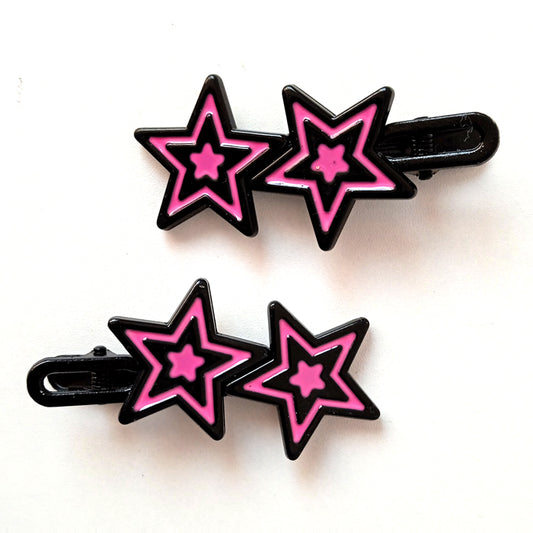 EMO STAR HAIRCLIPS