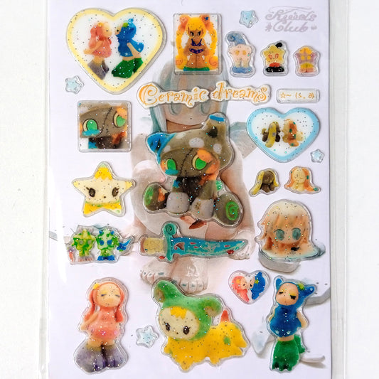CERAMIC DREAMS 3D STICKERS – KIIIDS CLUB