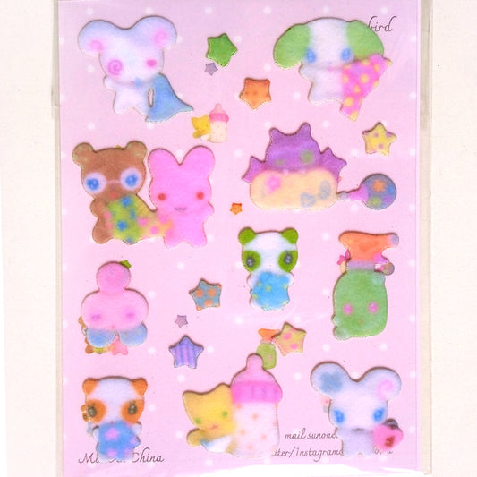 ORIGAMI STARS 3D STICKERS – SUNONEBIRD