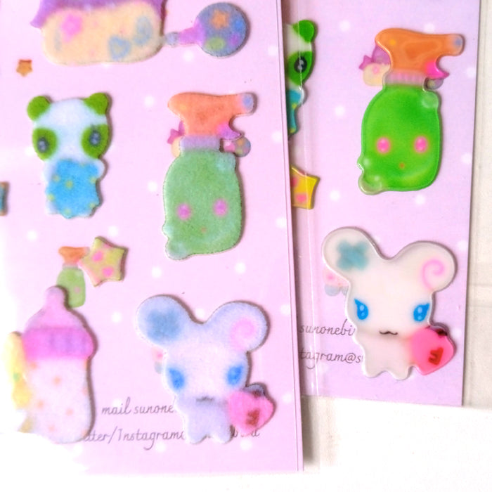 ORIGAMI STARS 3D STICKERS – SUNONEBIRD